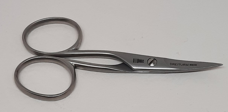 Nagelschere rostfrei linkshand 3,5 Zoll 9cm 