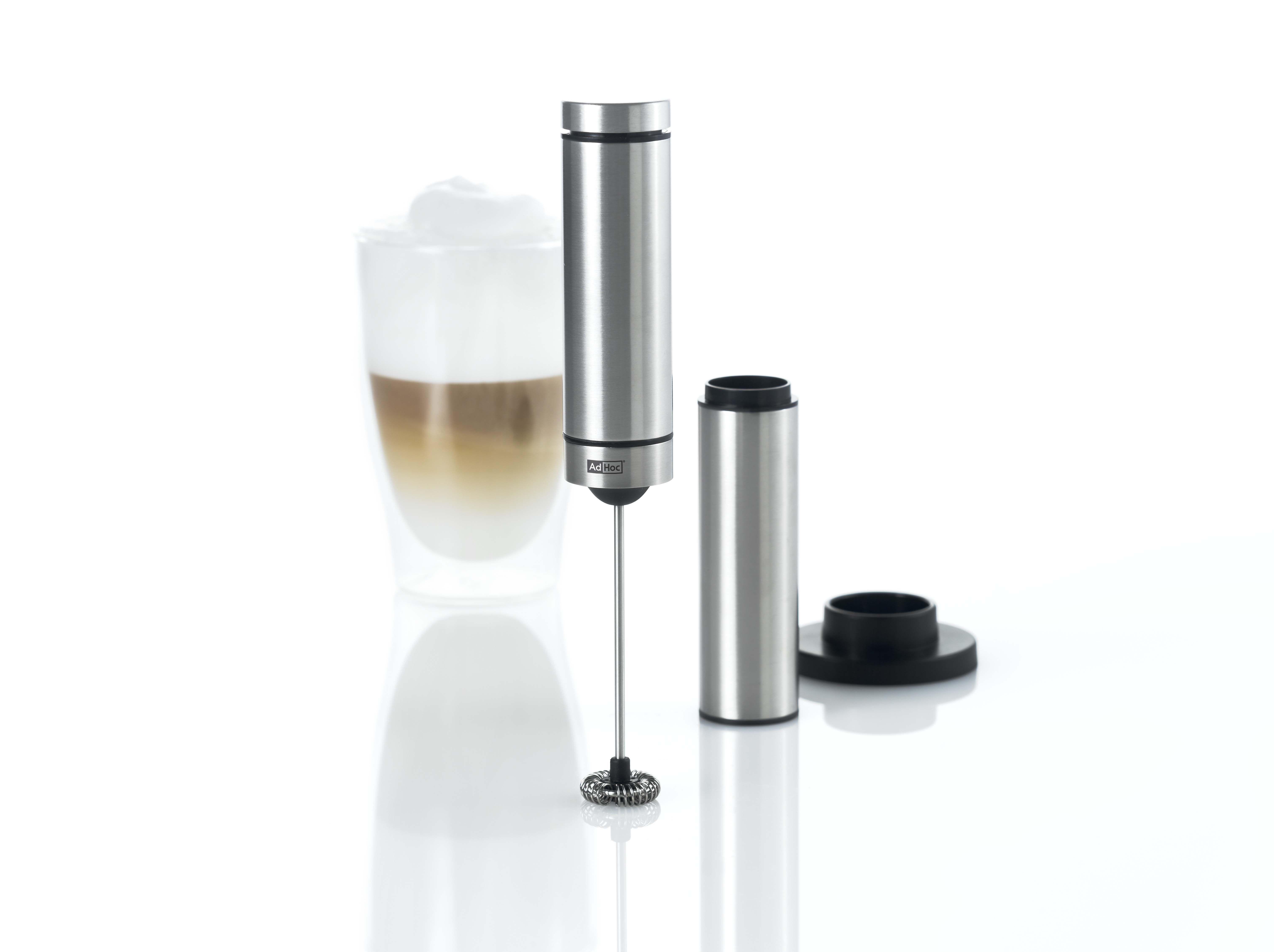 Milch- und Saucenschäumer RAPIDO mit Ständer,incl.3 Batterien 