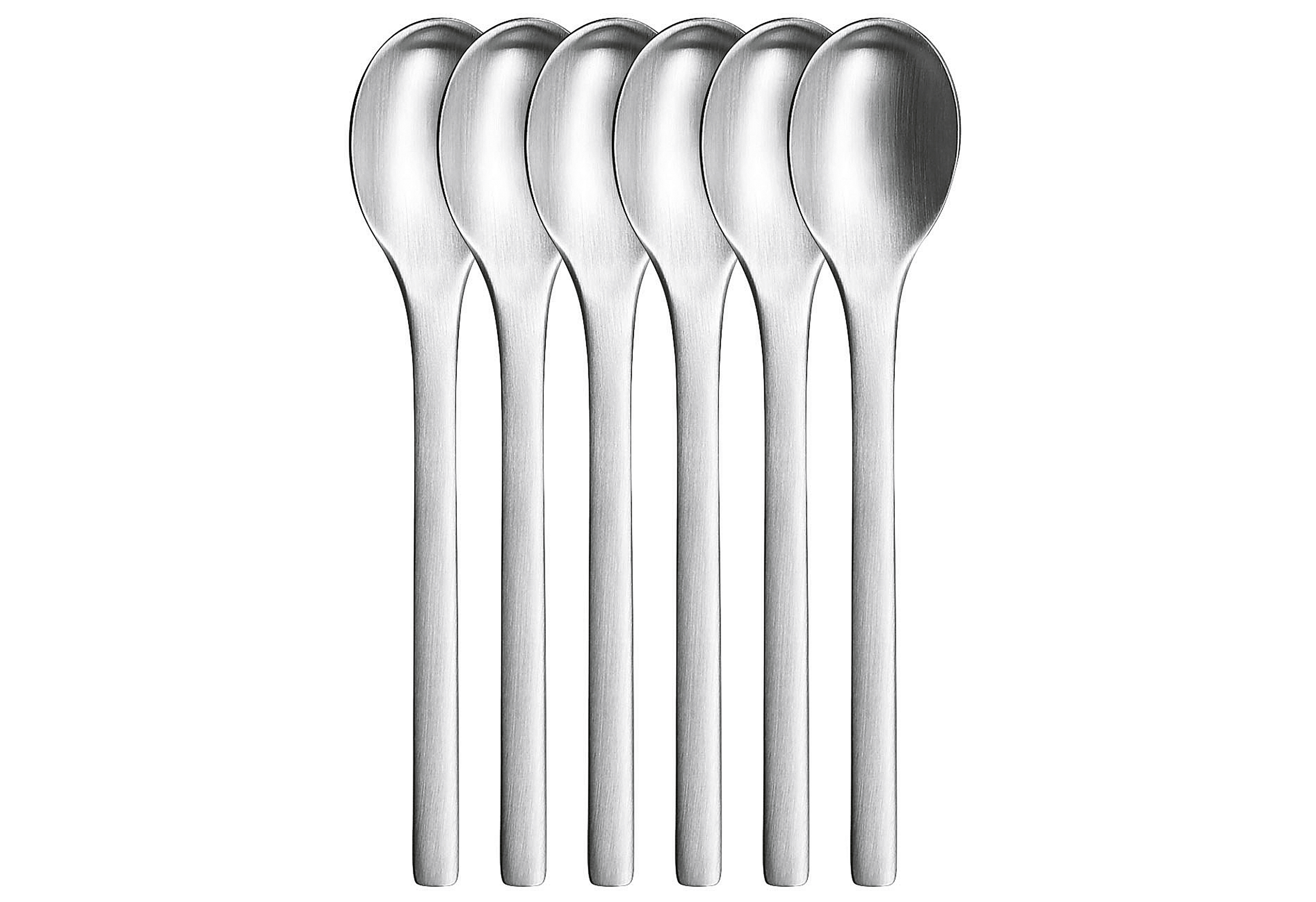 Espressolöffel ONE EXTRA matt 6-teilige Set mattierter Edelstahl 18/10 