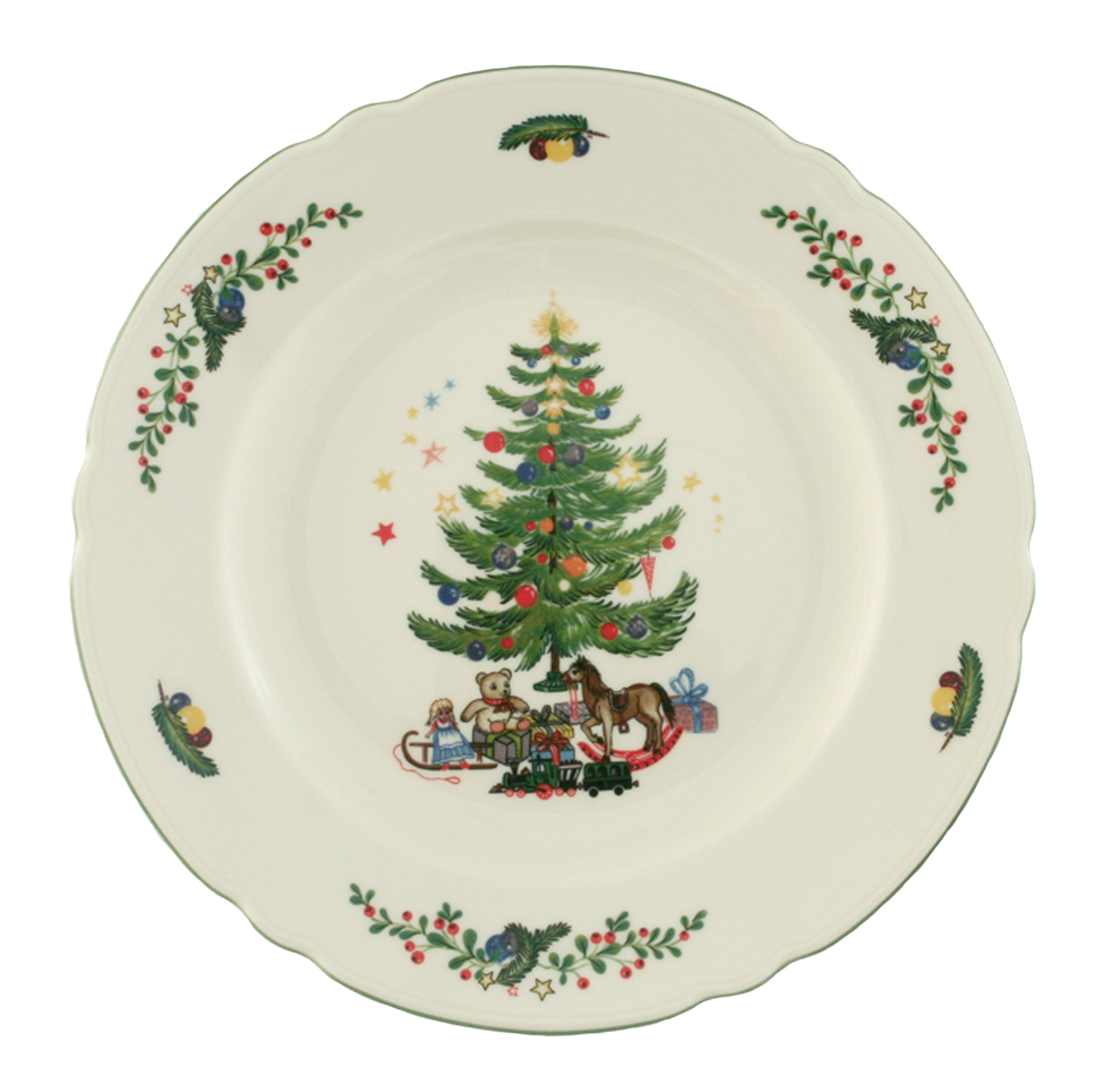 Marie-Luise Speiseteller 25 cm Weihnachten Damit können Sie festlich in den Tag starten 