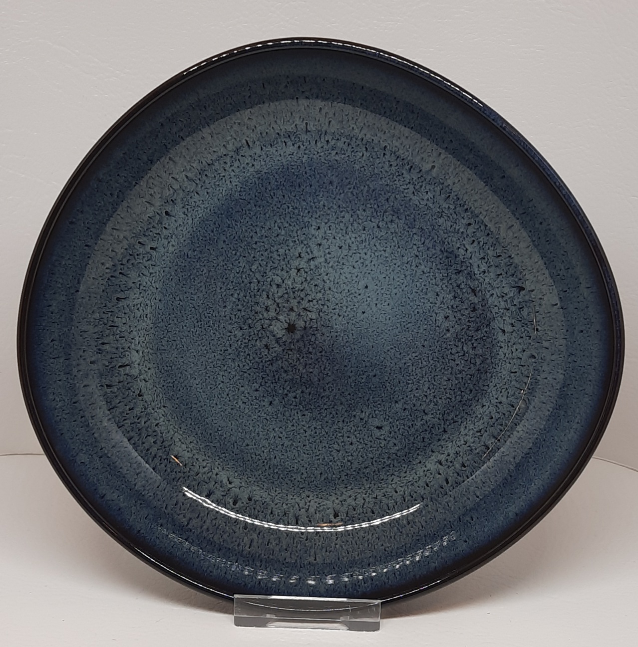 LAVE gris Schale flach klein 22cm Teller tief, Steingut