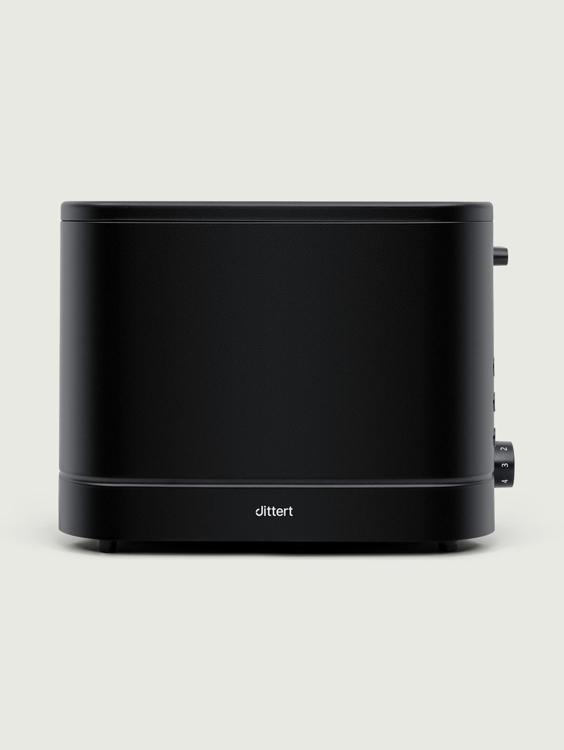 DITTERT Toaster 2 Scheiben 800W Edelstahlgehäuse l ackiert dittert dark 