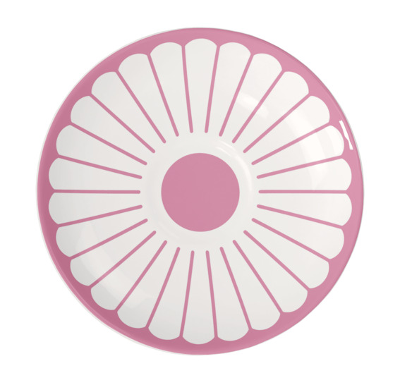 Espresso-Untertasse FLEUR CASSIS