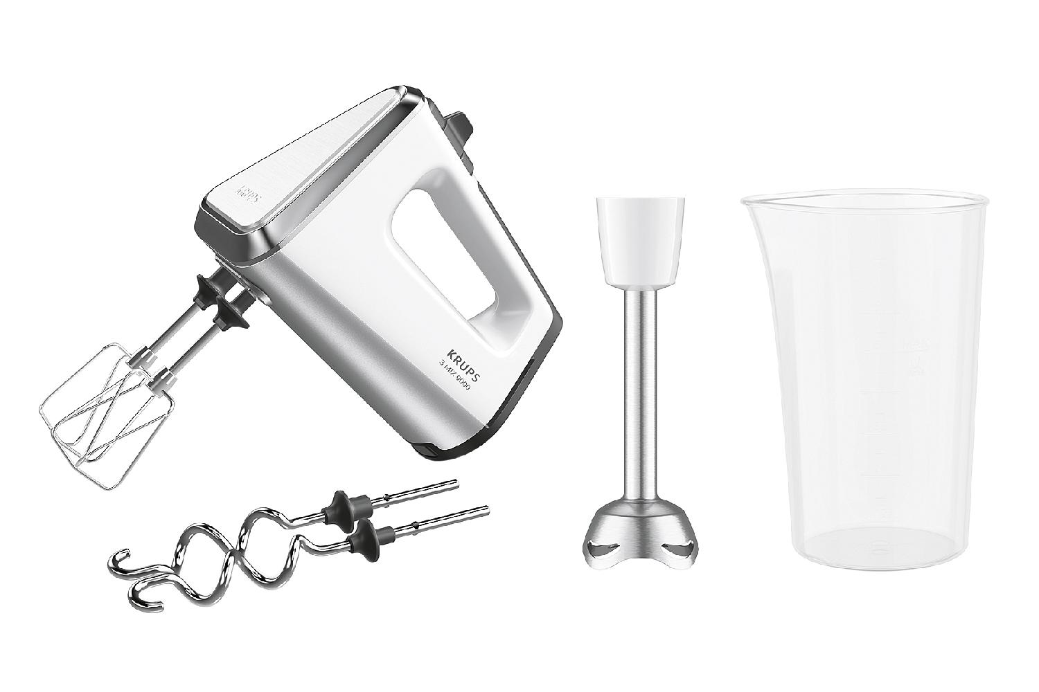 KRUPS Handmixer 3 Mix 9000 750Wattweiß/silber