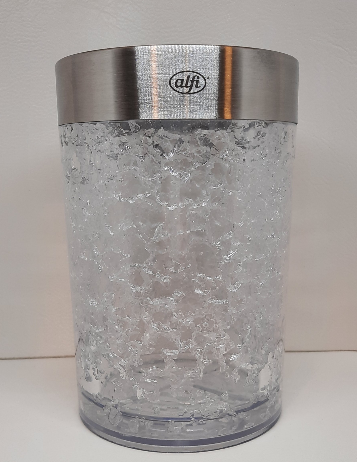 Flaschenkühler Crystal Ice Kunststoff doppelwandig, mit Kühlgel
