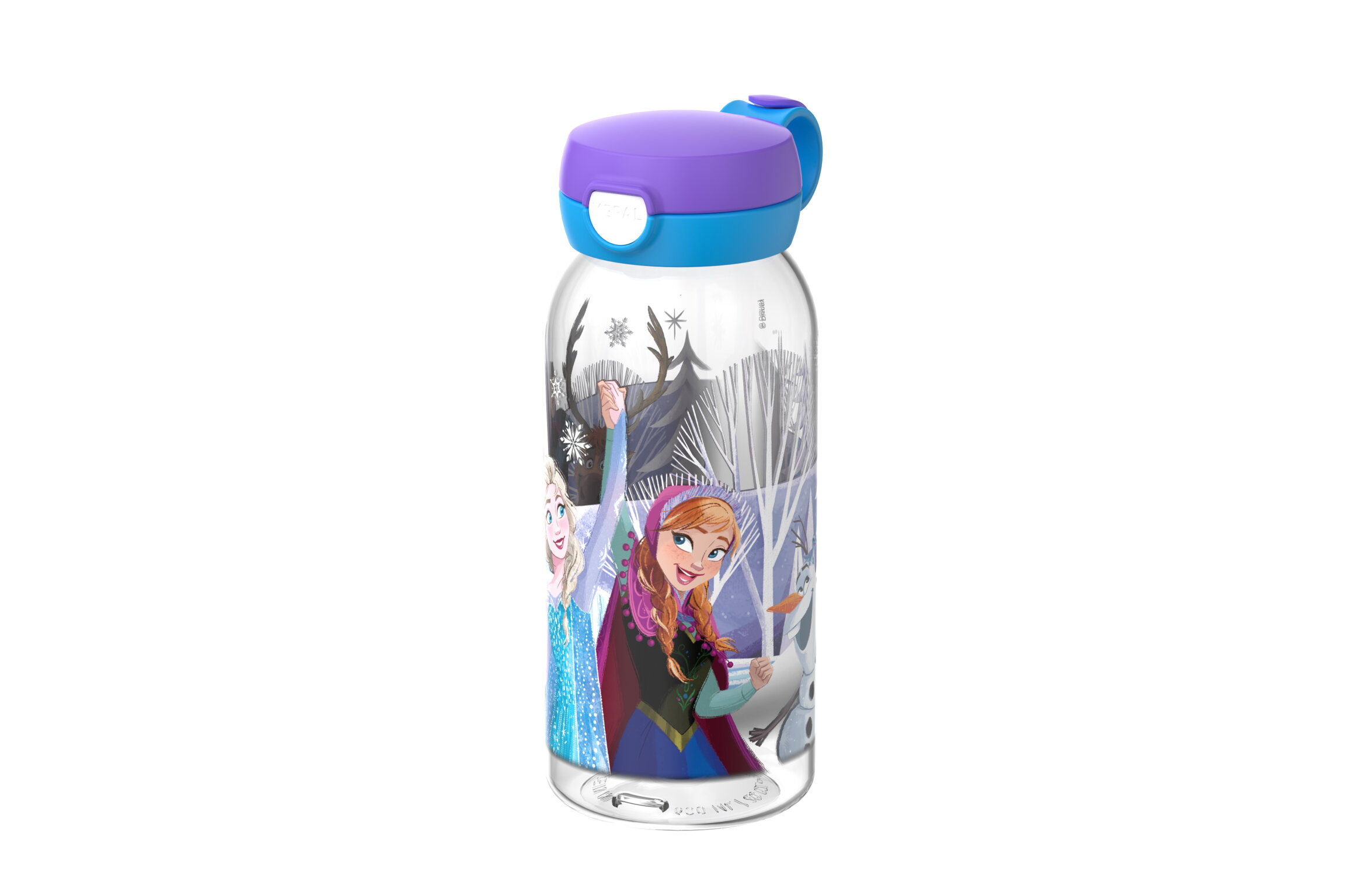 Trinkflasche 600ml m. Klappdeckel frozen friends