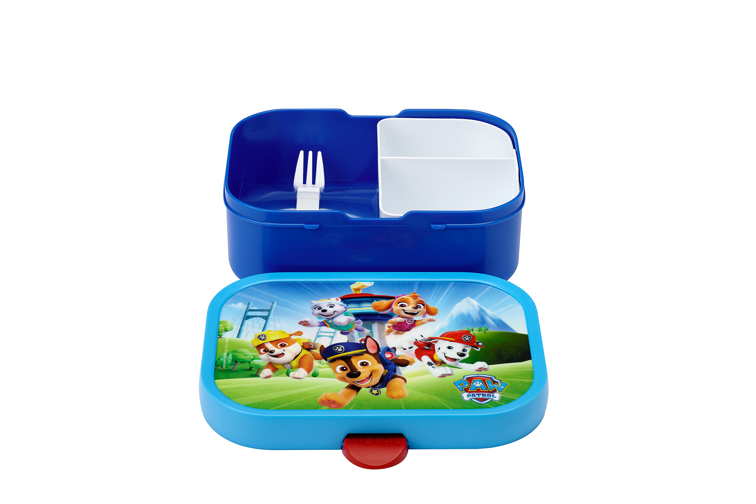 brotdose campus - paw patrol pups mit Bentoeinsatz  L178 mm B 132 mm H 61 mm Gewicht 250g