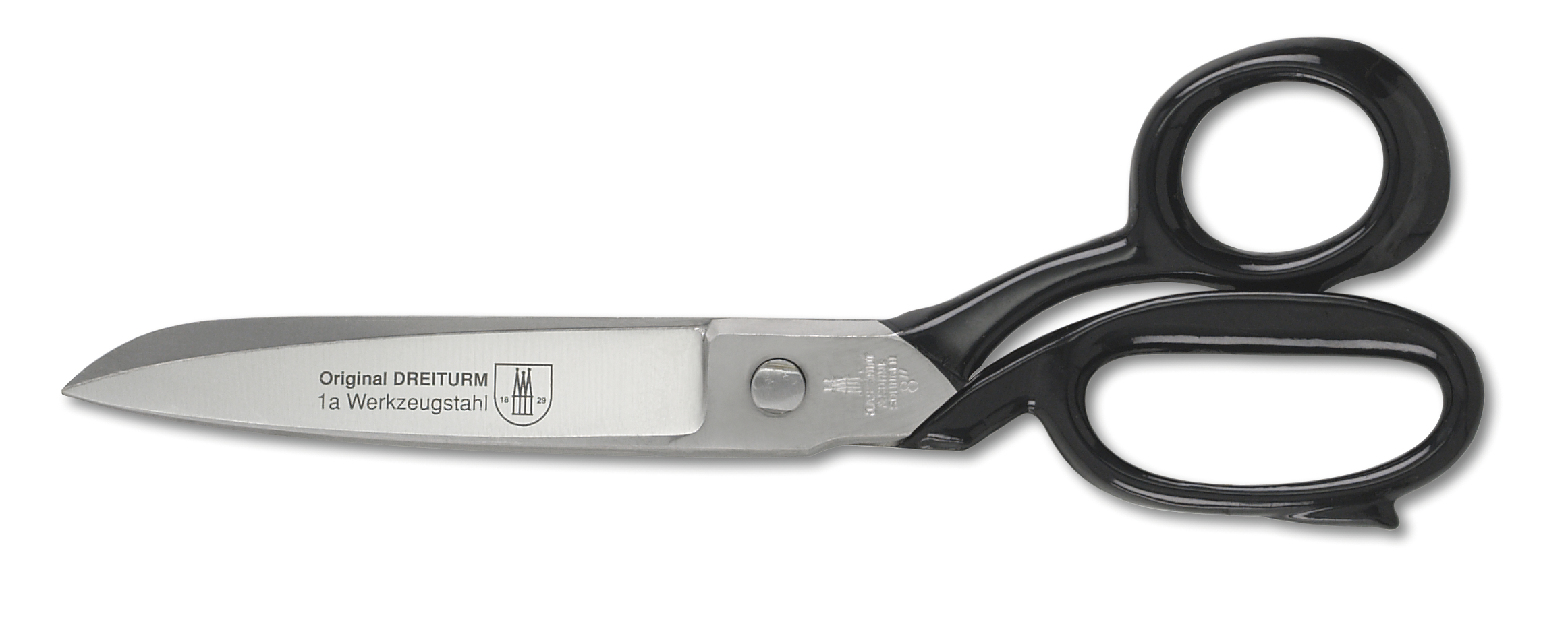 Schneiderschere 8 Zoll 20,5cm Stoffschere, schwarze Augen