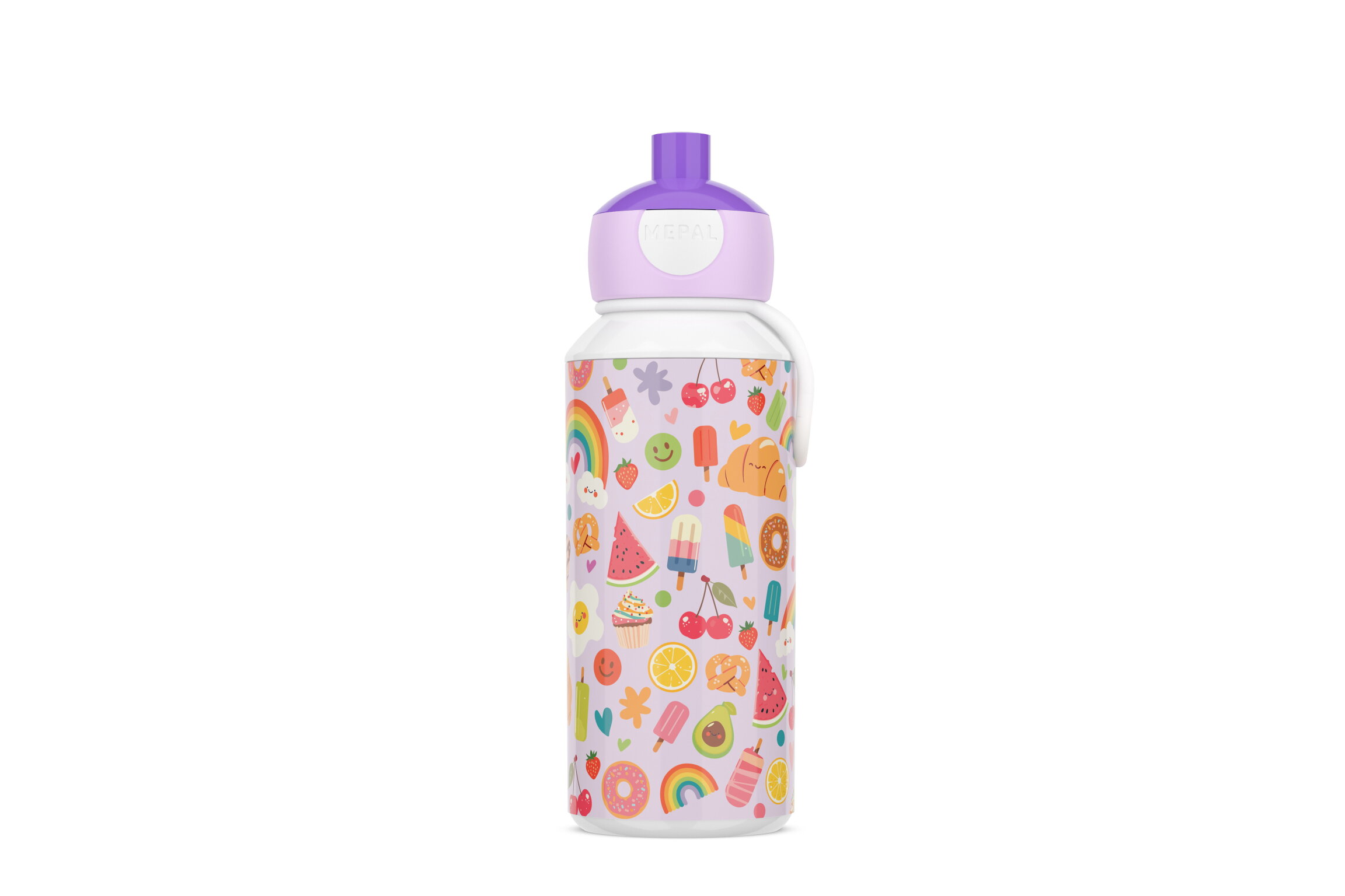 trinkflasche pop-up campus 400 ml -  food fest 