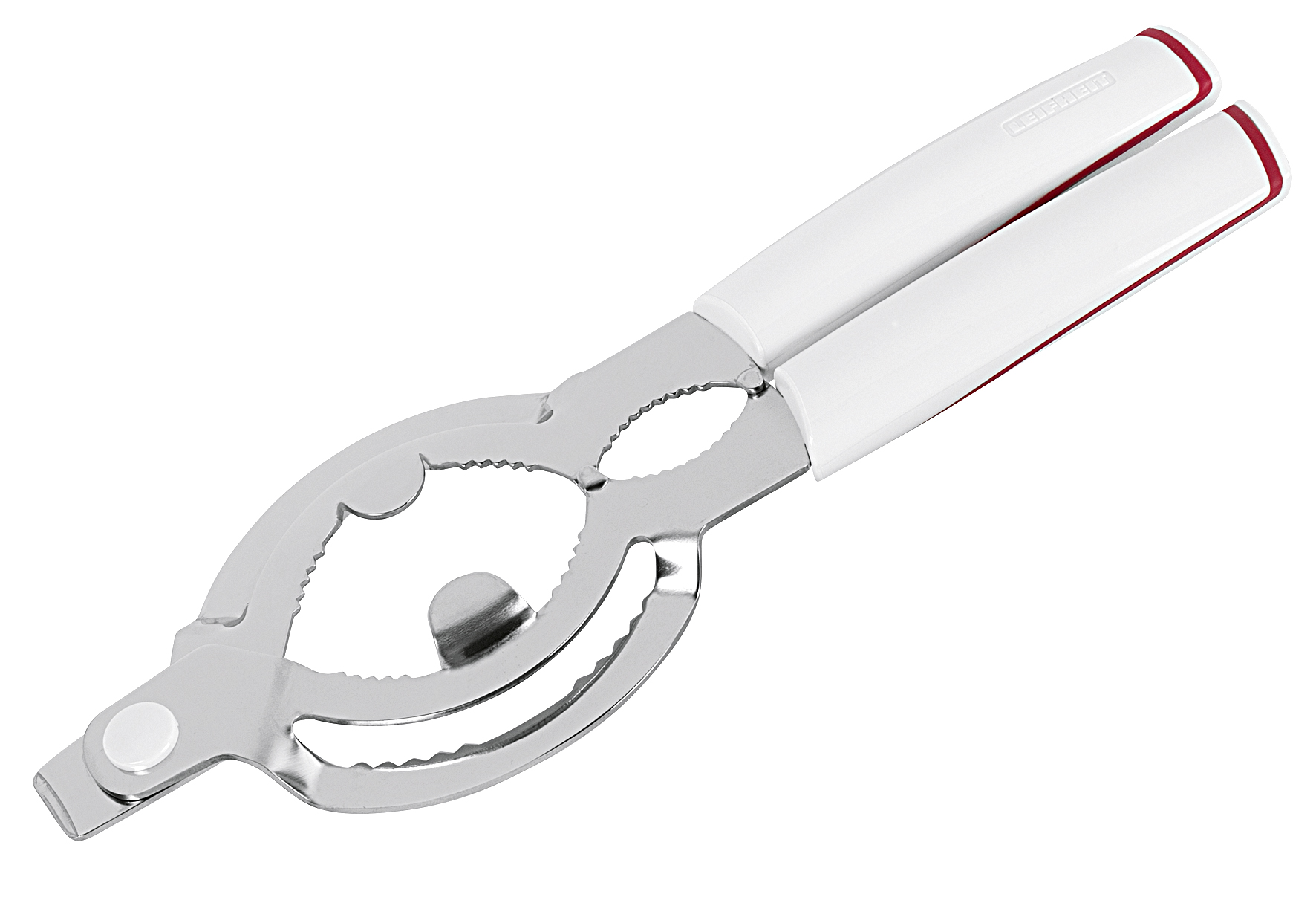 Deckelöffner Comfortline für Gläser, Flaschen und Tuben, mit Kapselheber 