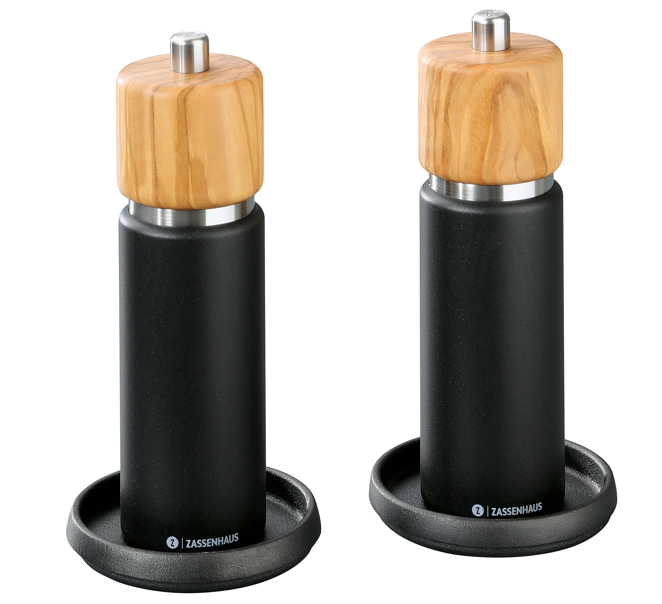 Mühlenuntersetzer 2er-Set, Gusseisen 2 Stück im Set für Mühlen bis Ø 7 cm  