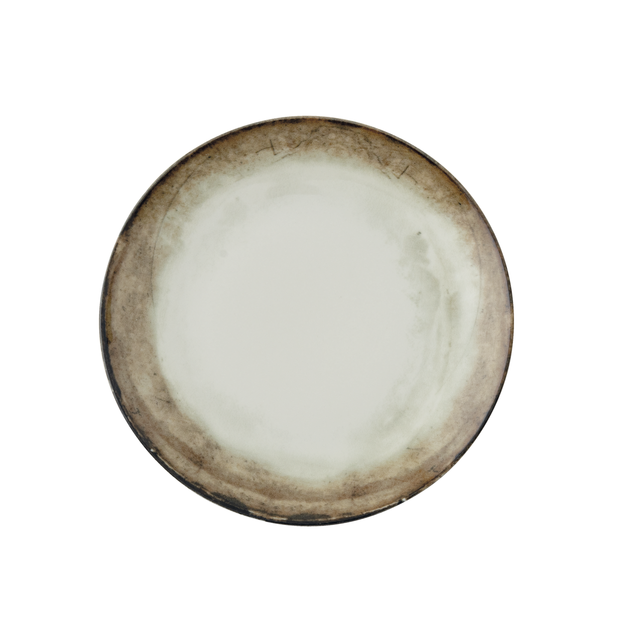 Teller flach 20cm SHADE EARTH Arthur Krupp, Porzellan 