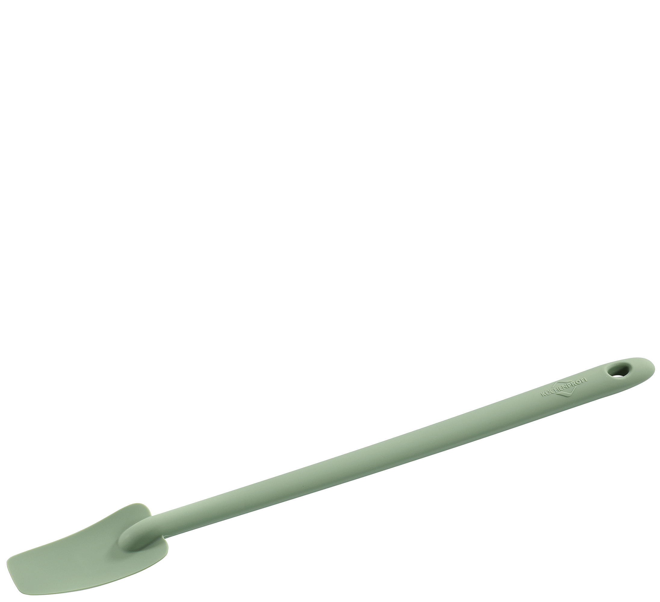 Restelöffel, jade mit Stahlkern Silikon, hitzebeständig bis 270 Grad