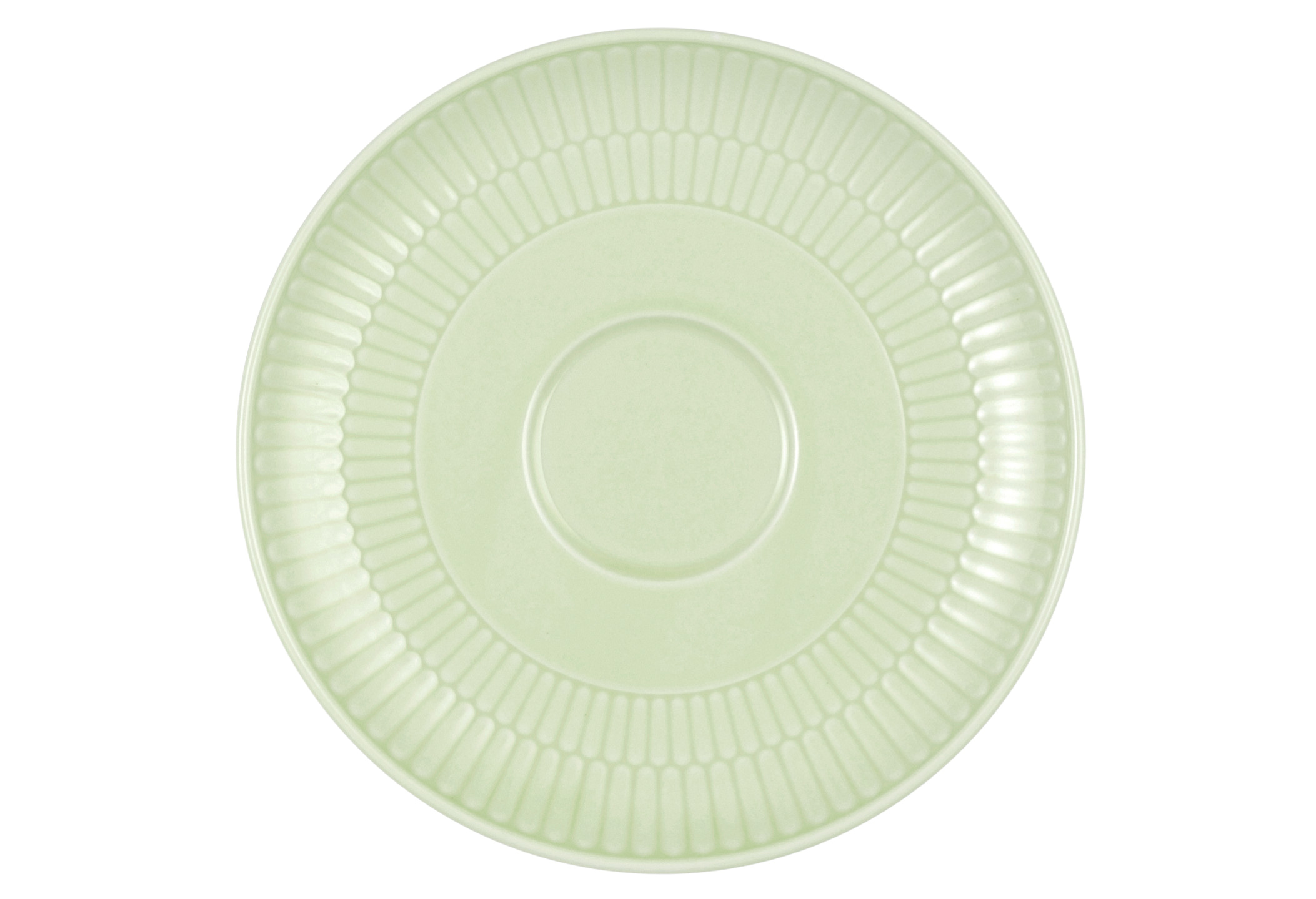Kombi-Untertasse groß 16 cm AMINA seladon uni 