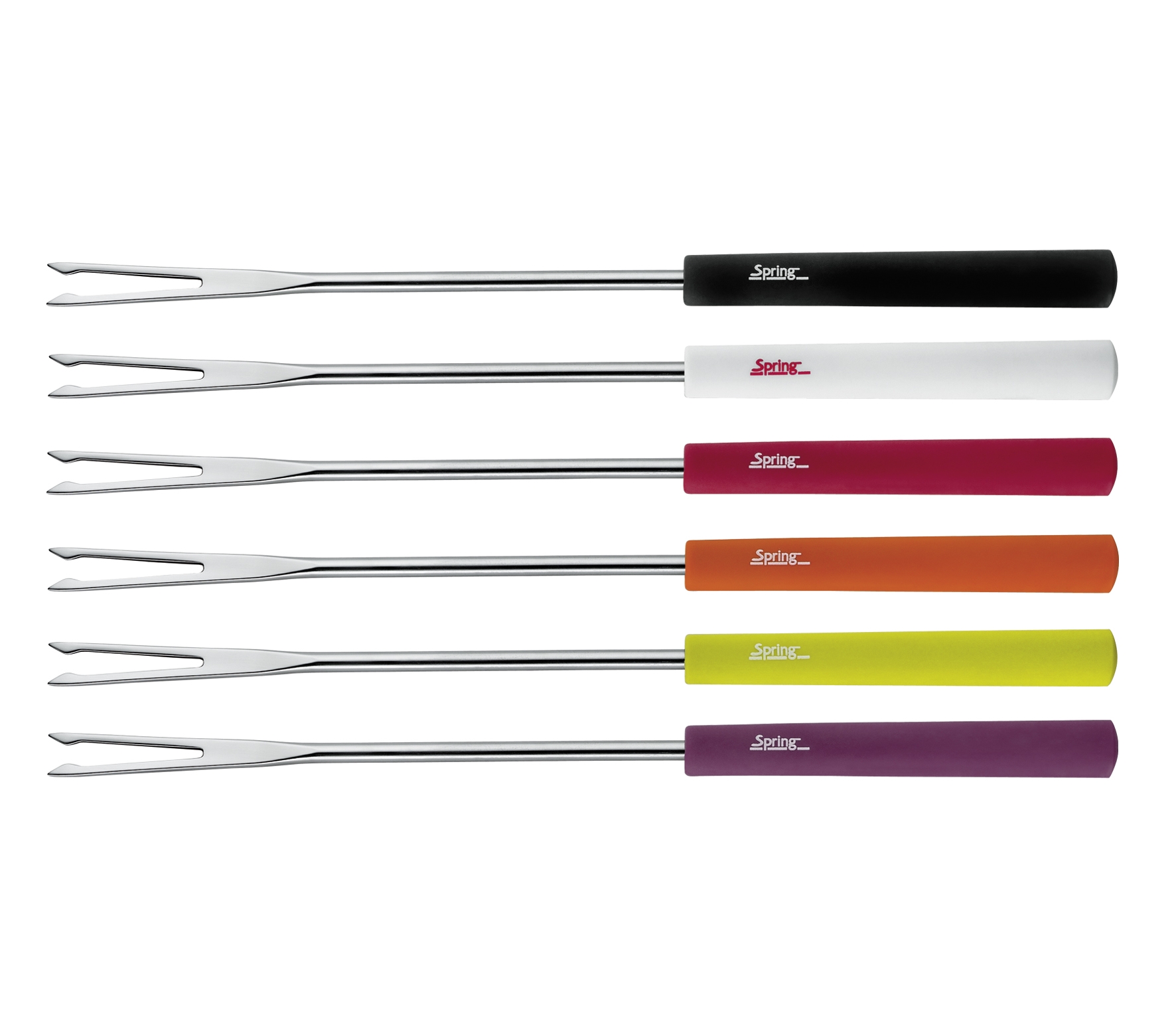 Fleisch-Fondue-Gabeln BASIC 6er hochwertige Materialien + solide Verarbeitung