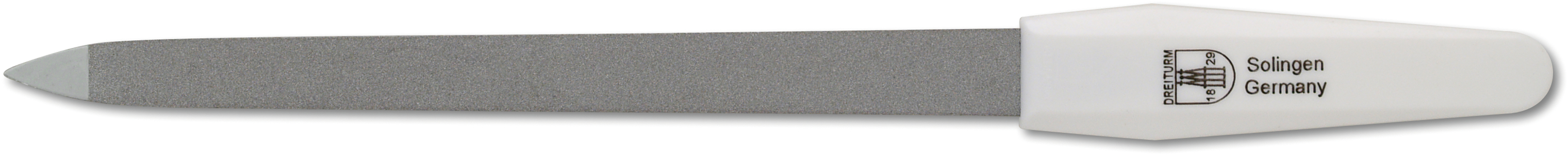 Nagelfeile Saphir weiß 7,5 Zoll 19cm