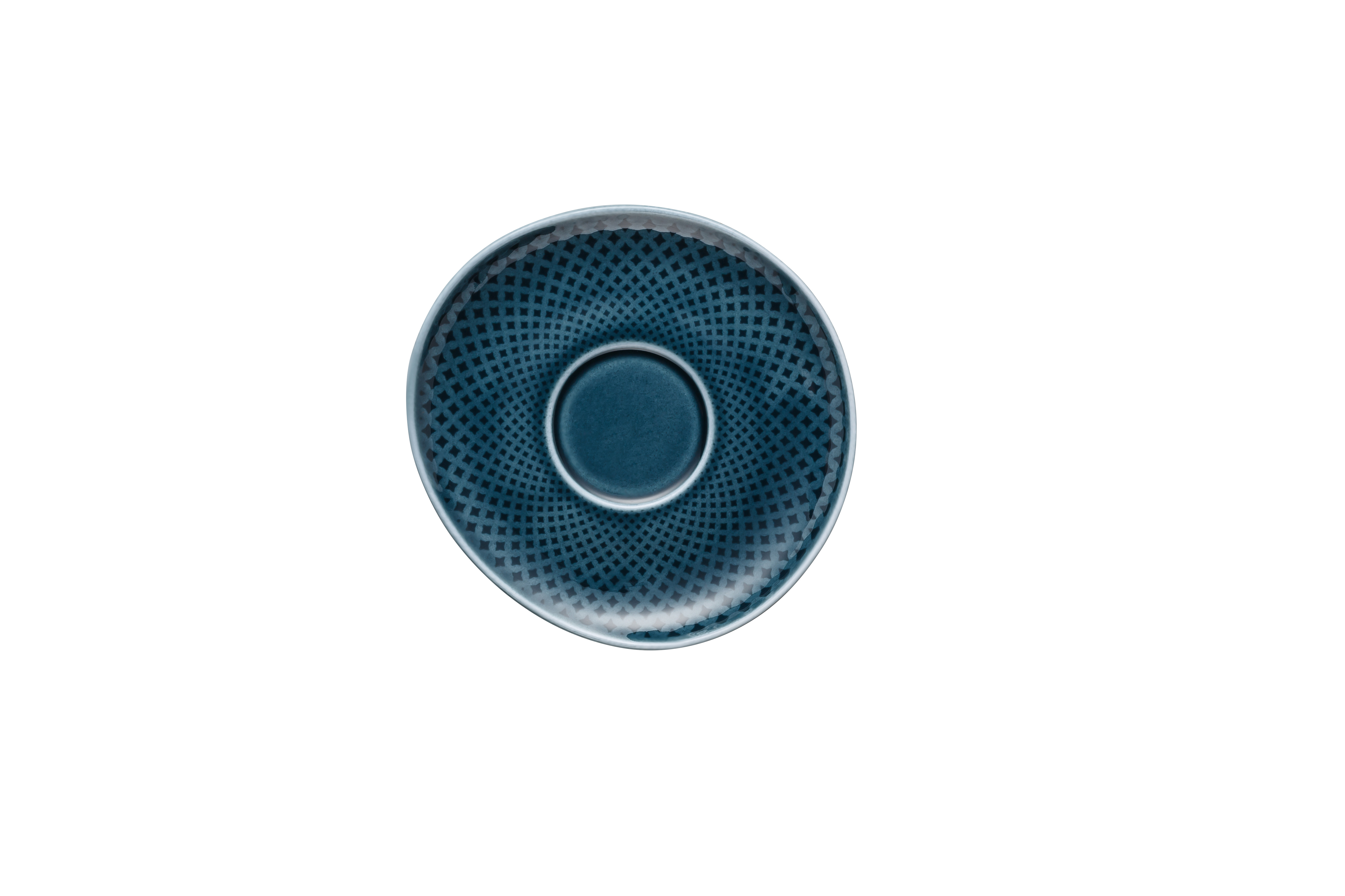 Junto Ocean Blue Espresso-Untertasse 