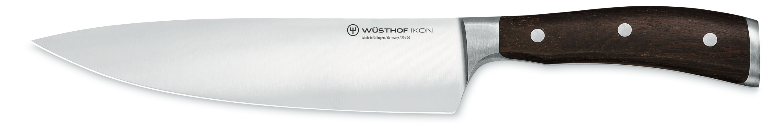 Kochmesser Ikon 4996/20cm geschmiedete Klinge 20 cm, Grenadill-Holz  
