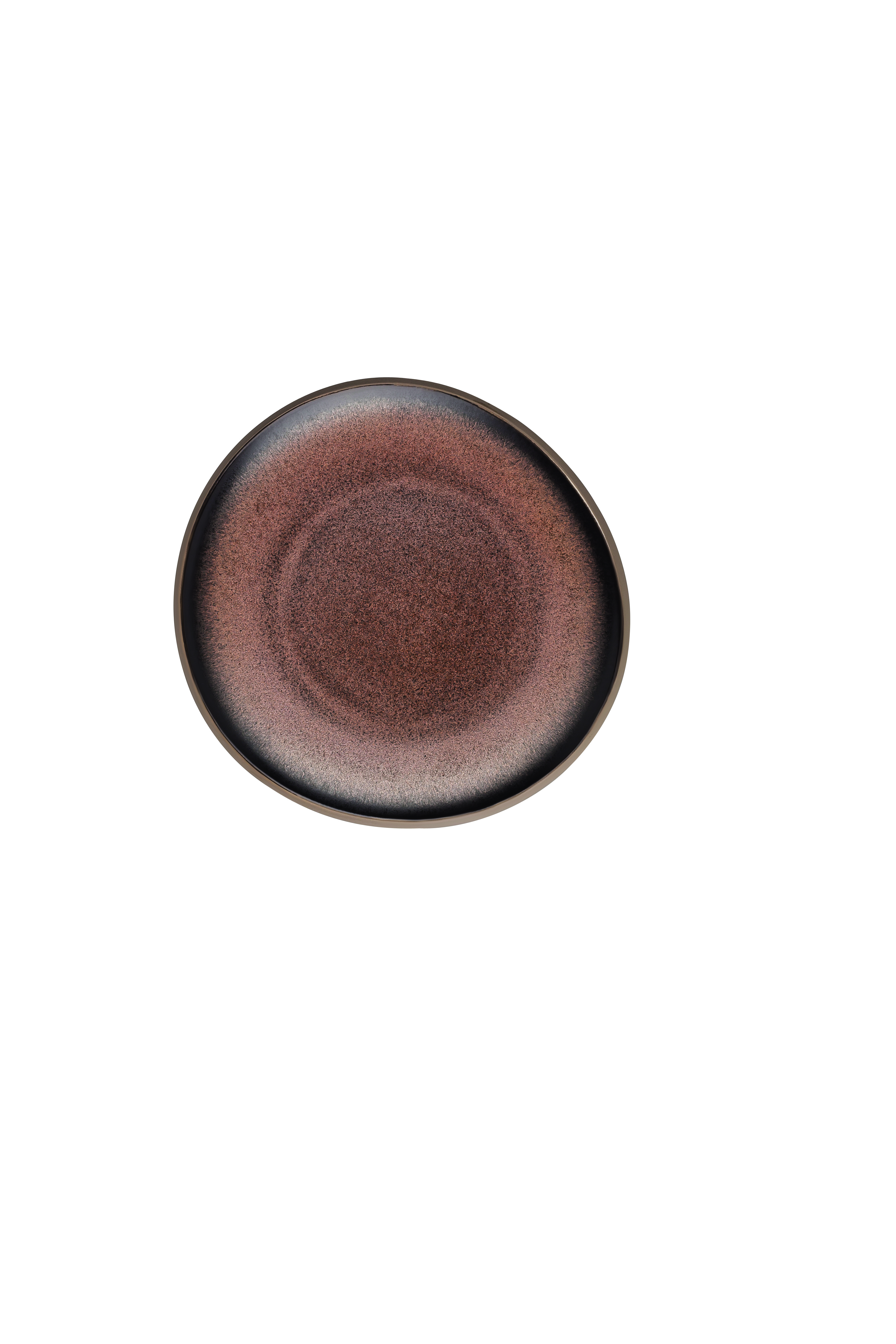 Junto Bronze Teller 16 cm flach