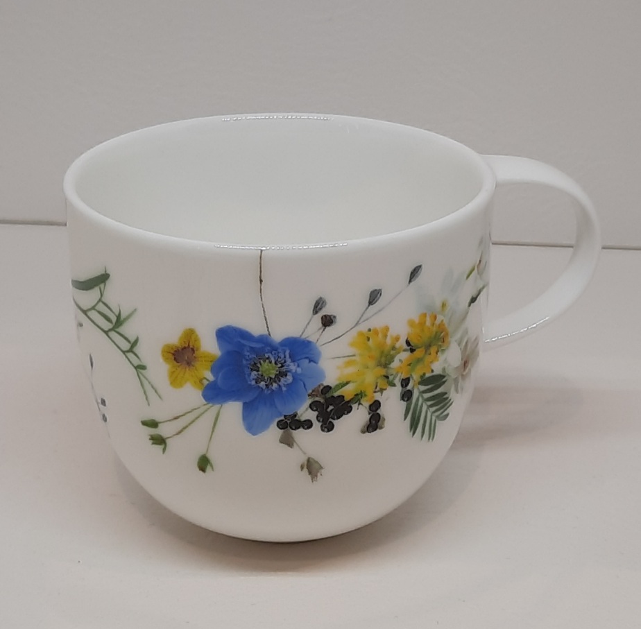 Kaffee-Obertasse Brillance Fleurs des Alpes