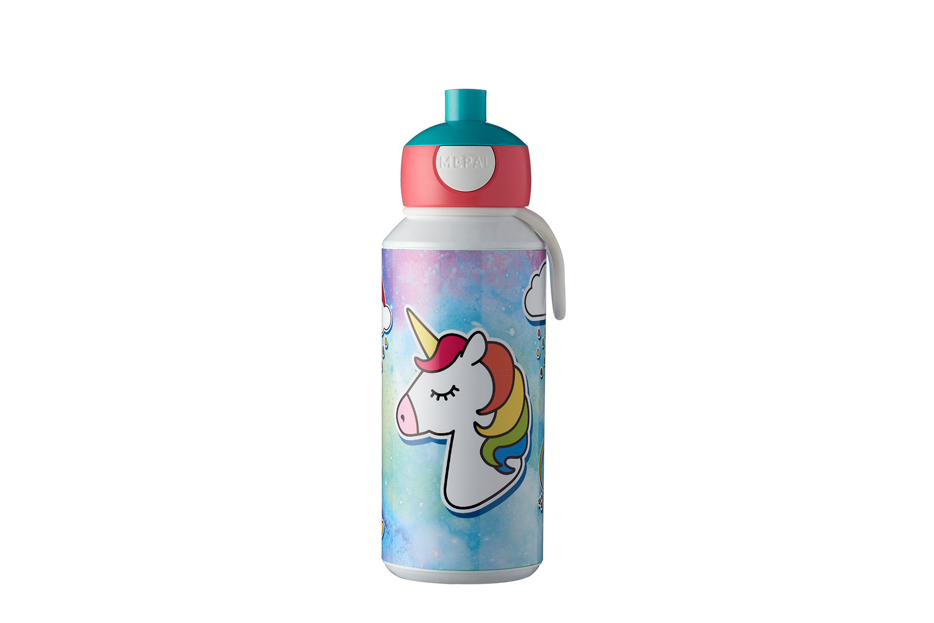 trinkflasche pop-up campus 400 ml - unicorn Gewicht 144 gr