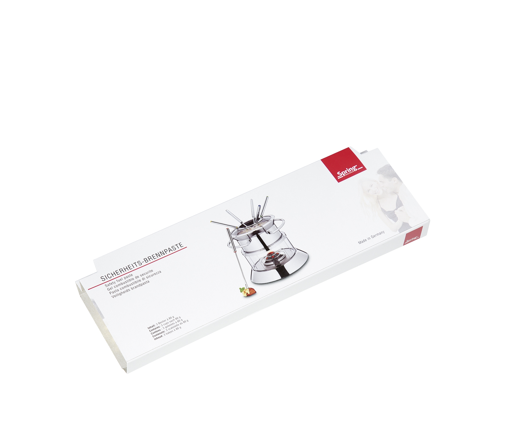 Spring Fire Brennpaste, 3er Riegel (je 80g) hochwertige Materialien  + solide Verarbeitung 