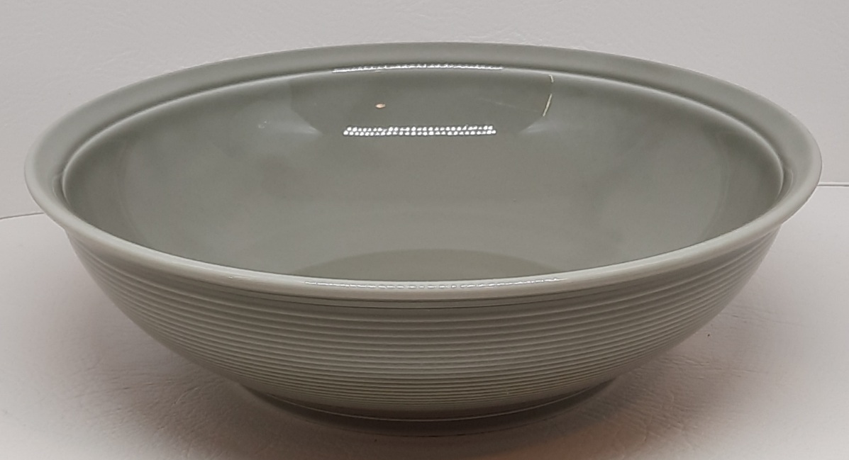 Schüssel flach 22 cm Trend Colour Moon Grey Porzellan made in Germany