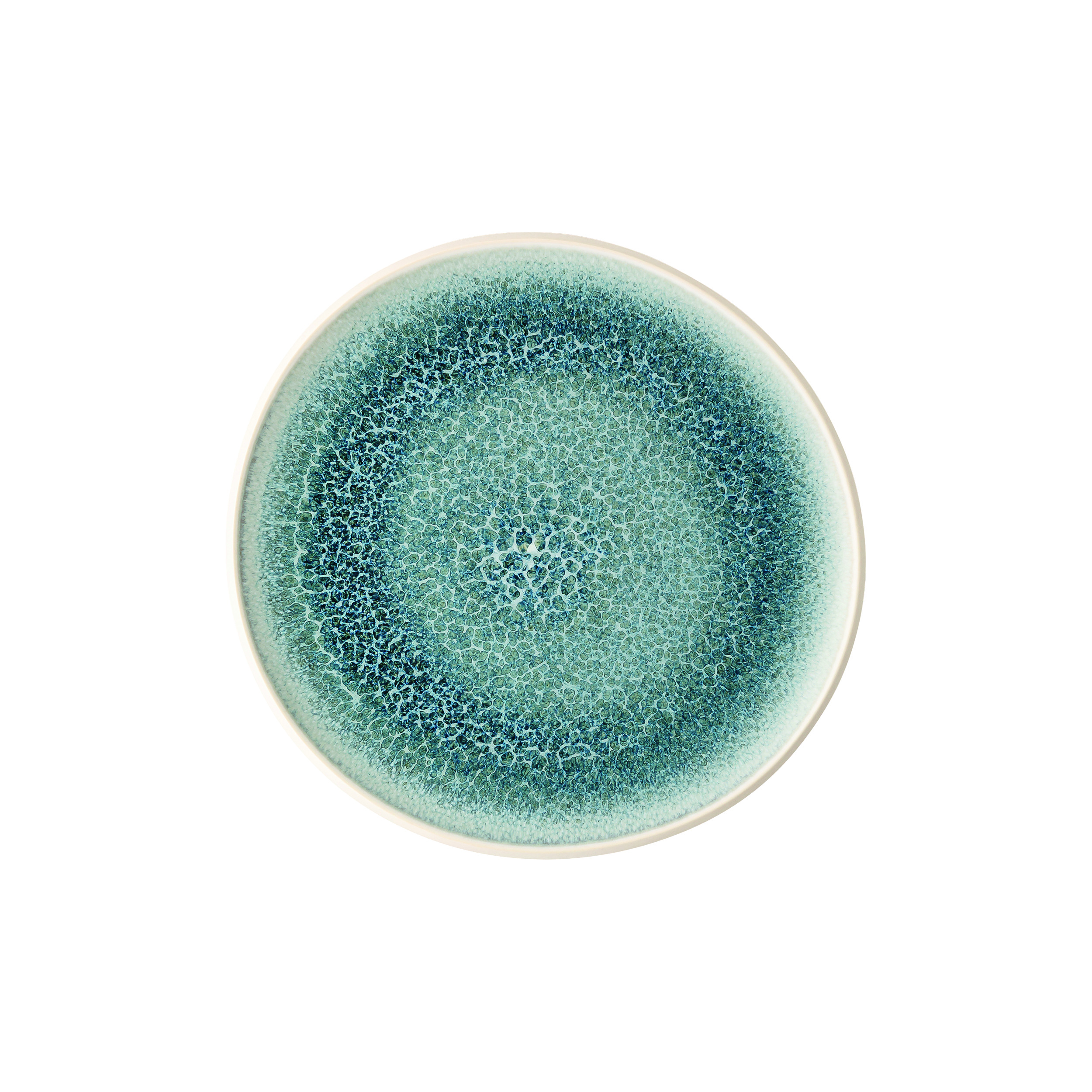 Junto Aquamarine Teller 22 cm flach