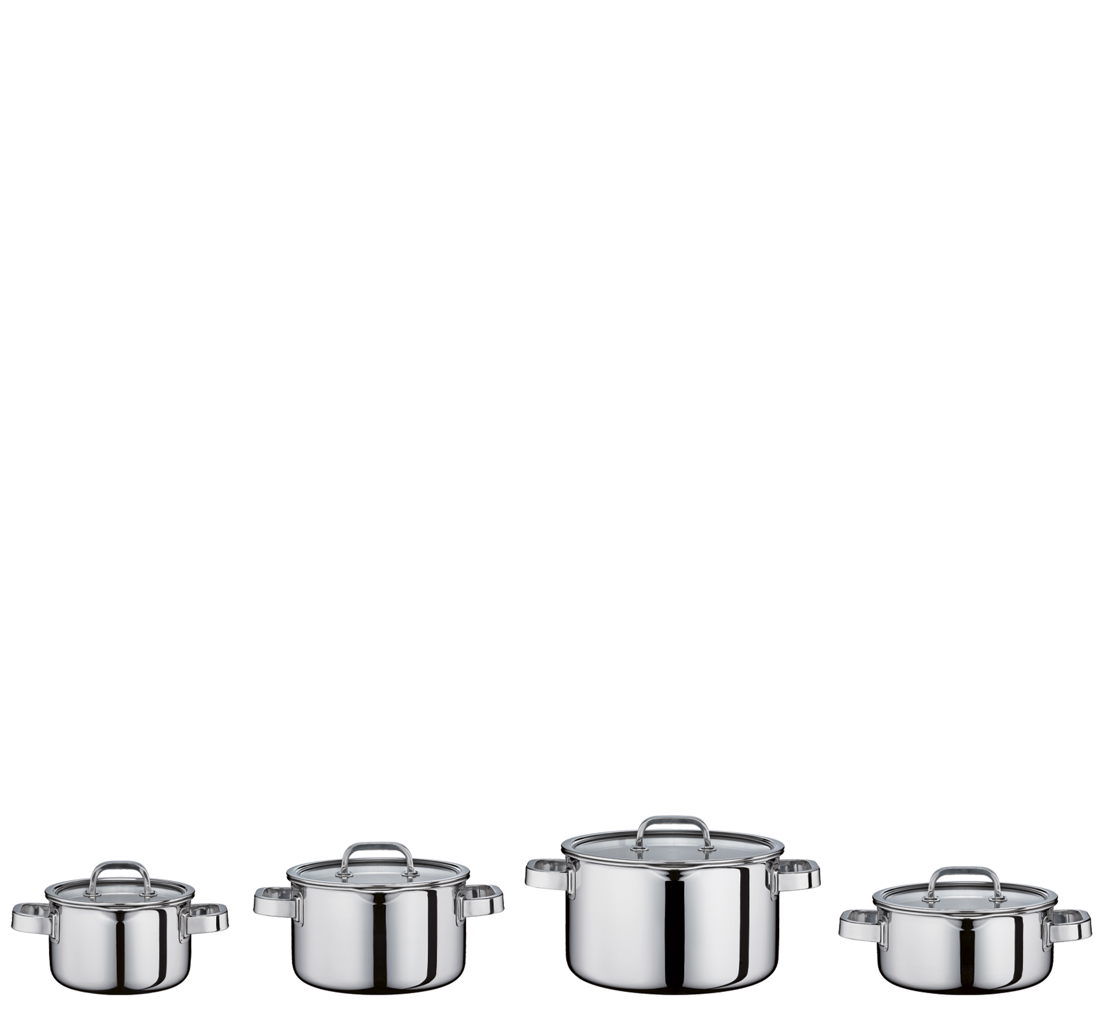 FINESSE2+ - Topf-Set 4-teilig für alle Herdarten geeignet 