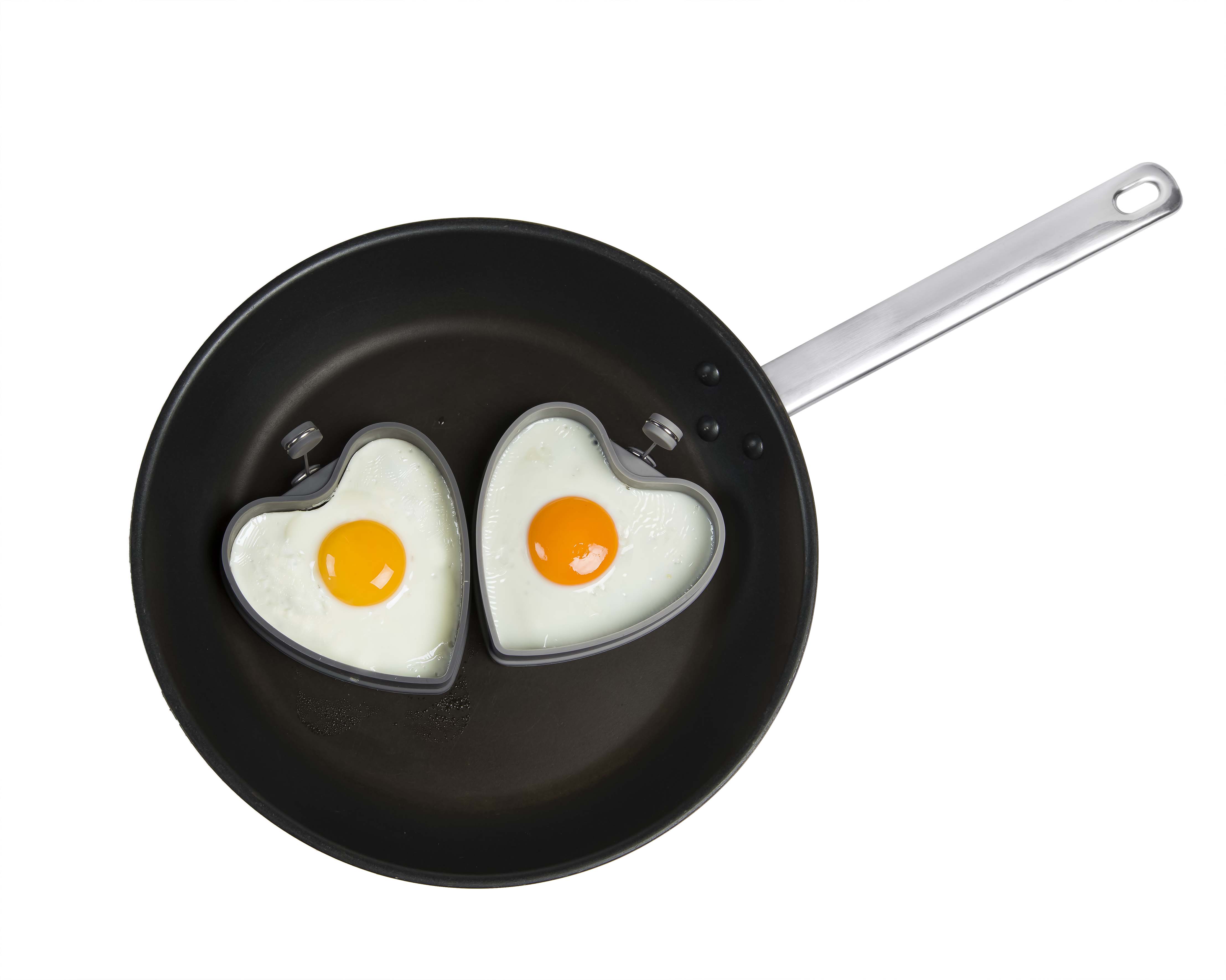 Eiformer Herz 2er Set light-/iron grey LURCH Eiformer Herz 2er Set Silikon light-/iron gr