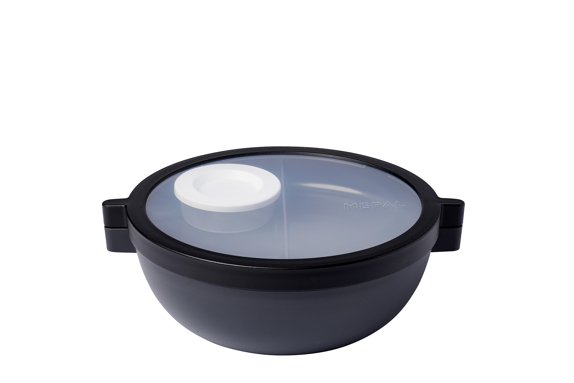 bento lunchbowl vita - nordic black 1500ml, L 240 mm B 207 mm H 85 mm Gewicht 405g 