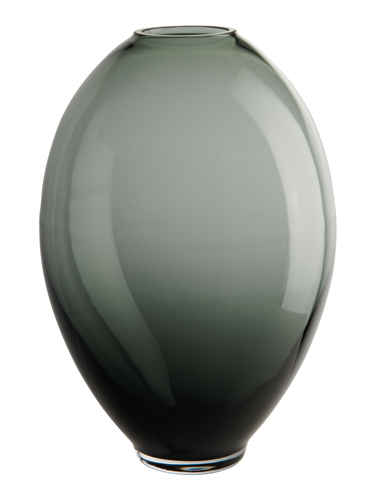 Blumen Vase MARA grey 25 cm hoch 