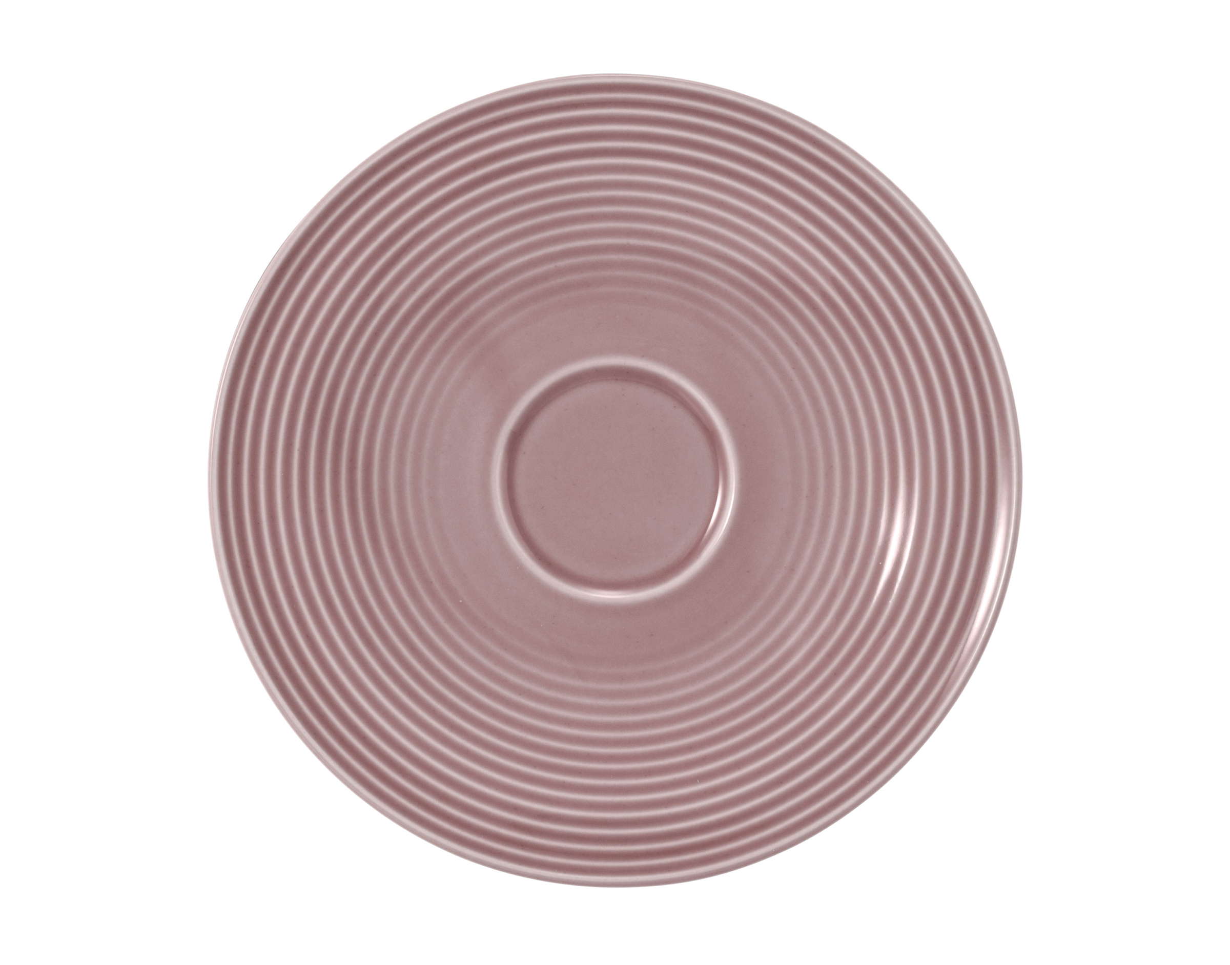 Kombi-Untertasse groß 16,5 cm Beat Altrosa 