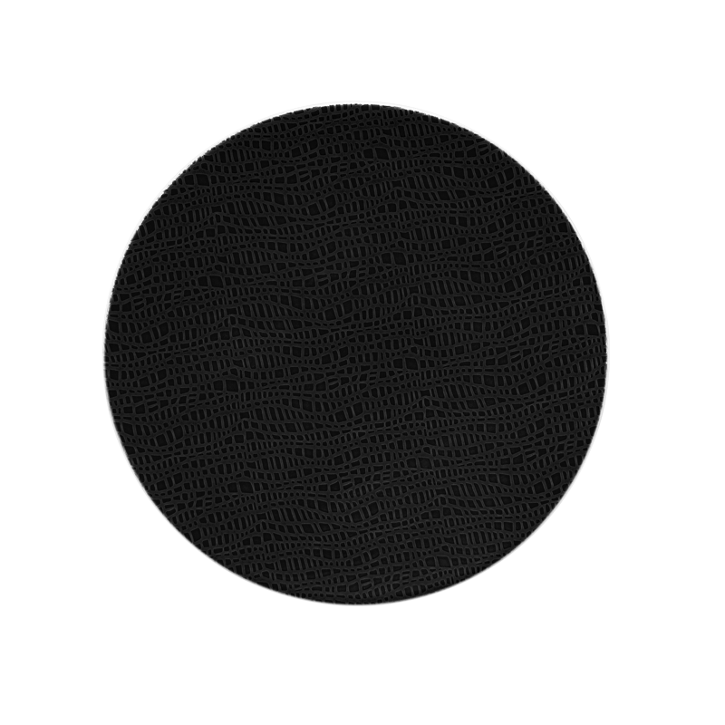 Life Fashion Frühstücksteller rund 22,5 cm glamorous black