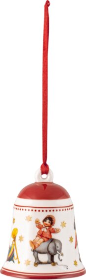 Glocke Spielzeug, rot 5,5x5,5x6,5cm my christmas tree