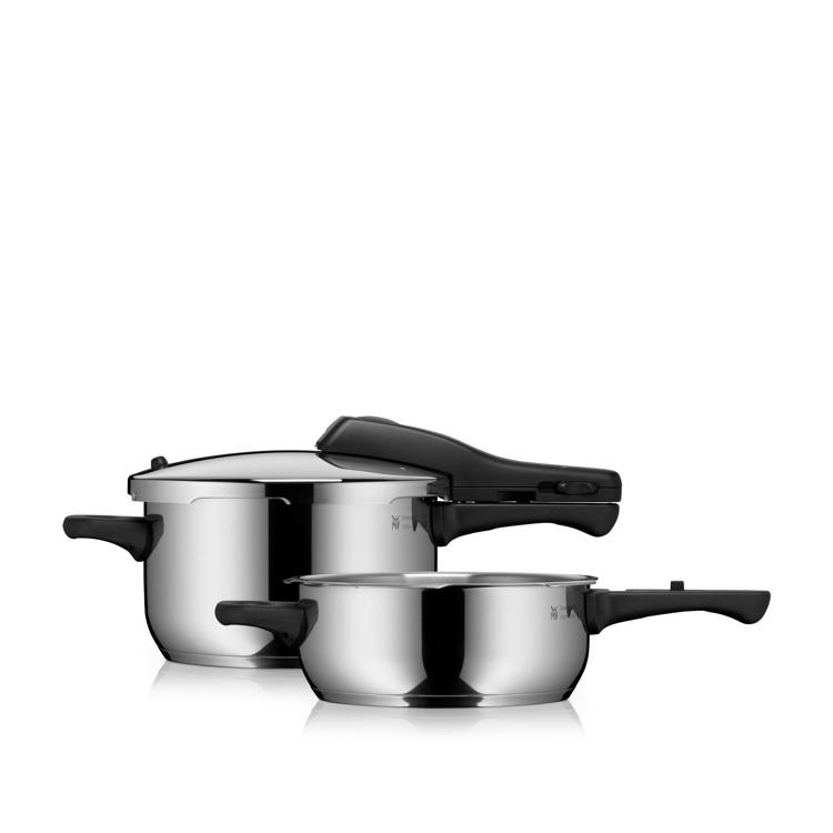 WMF Perfect One Pot Schnellkochtopf-Set 4,5+3,0l 