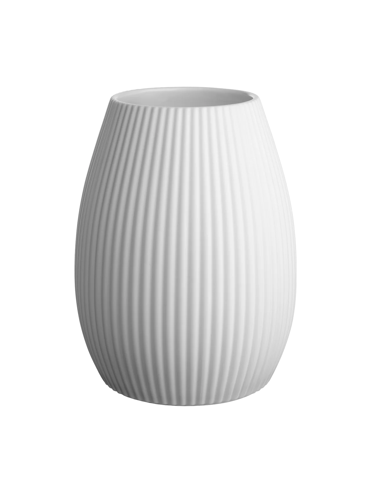Vase, weiß STRIPES 20 cm 