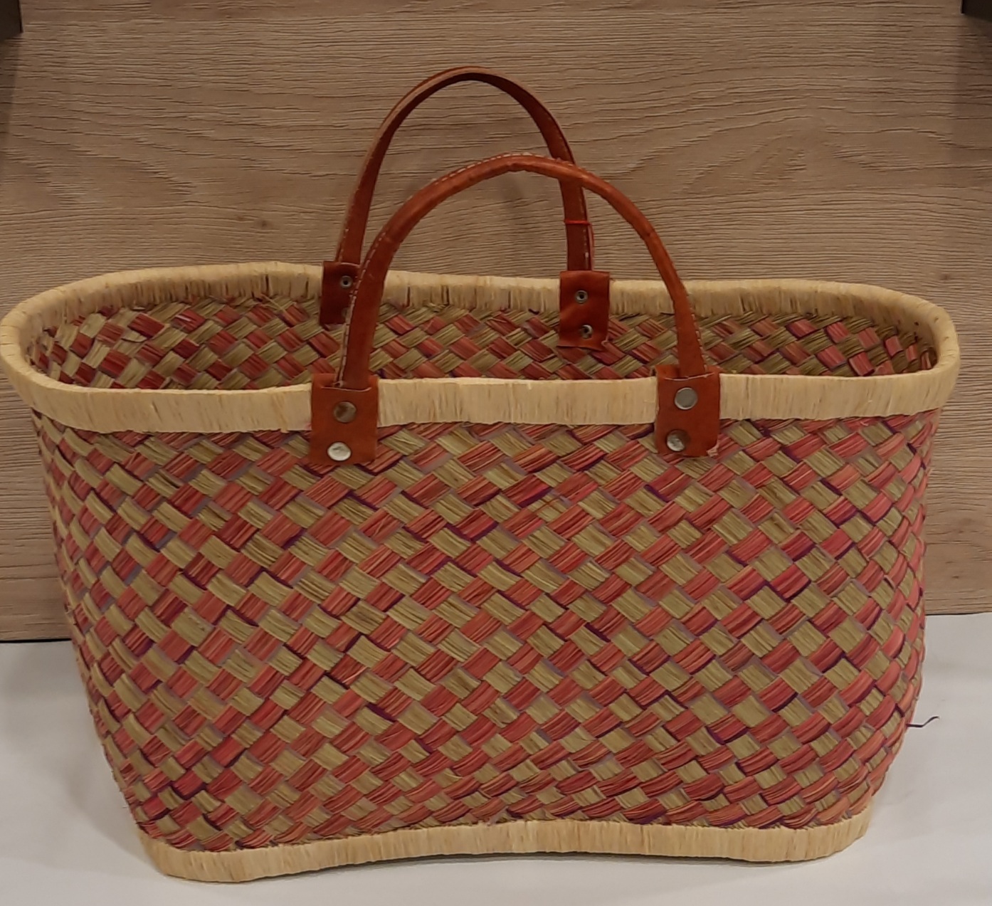 Tasche geflochten Tasche geflochten bunt