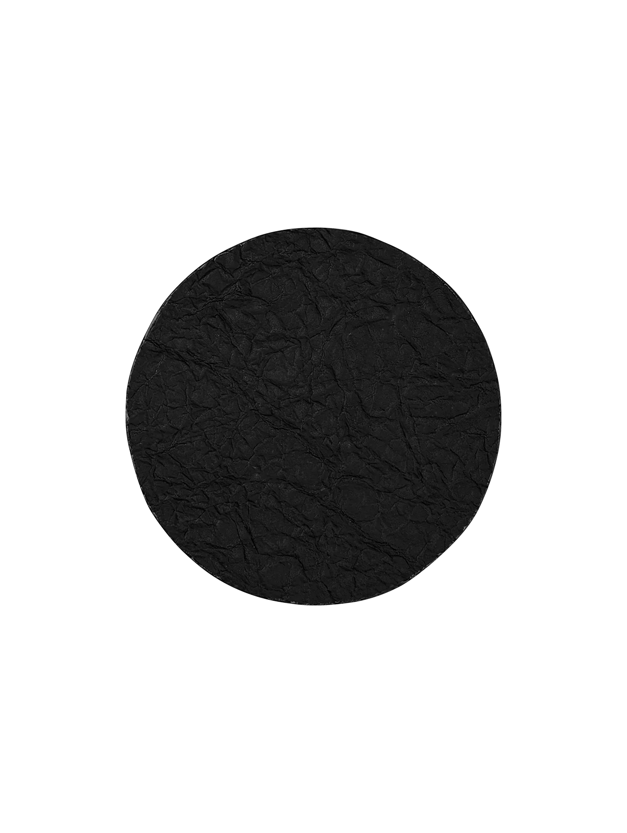 4er Set Glas Untersetzer, onyx 