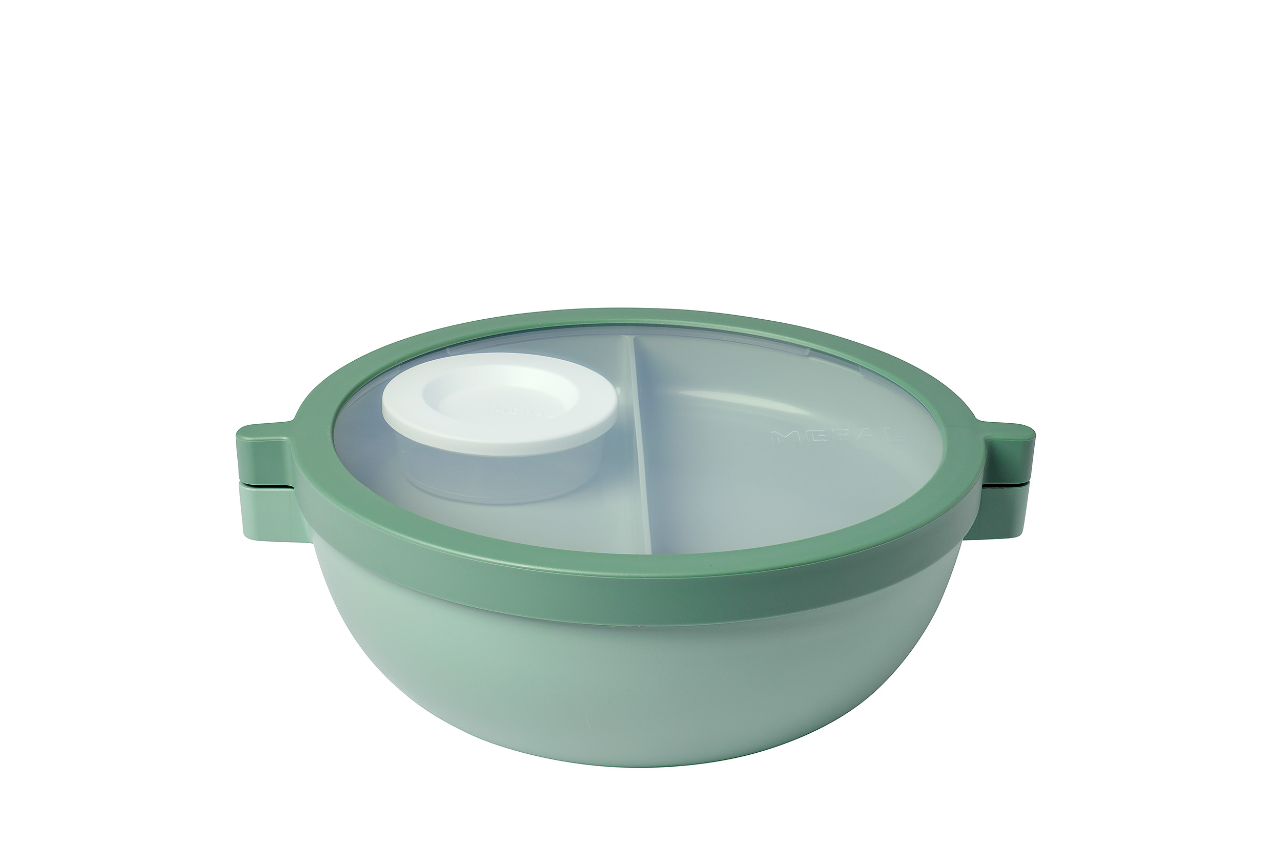 bento lunchbowl vita - nordic sage  1500ml, L 240 mm B 207 mm H 85 mm Gewicht 405g 
