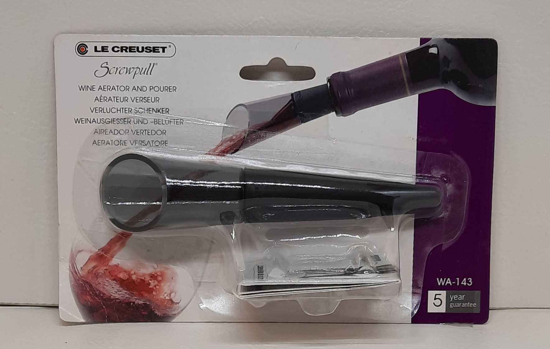 Wa-143 Weinausgießer + Accessoires