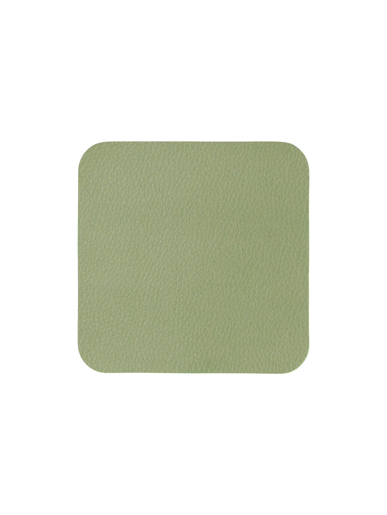 4er Set Glas Untersetzer, sage 