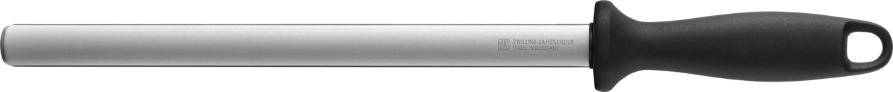 Wetzstahl, 39 cm, Schwarz, Diamant