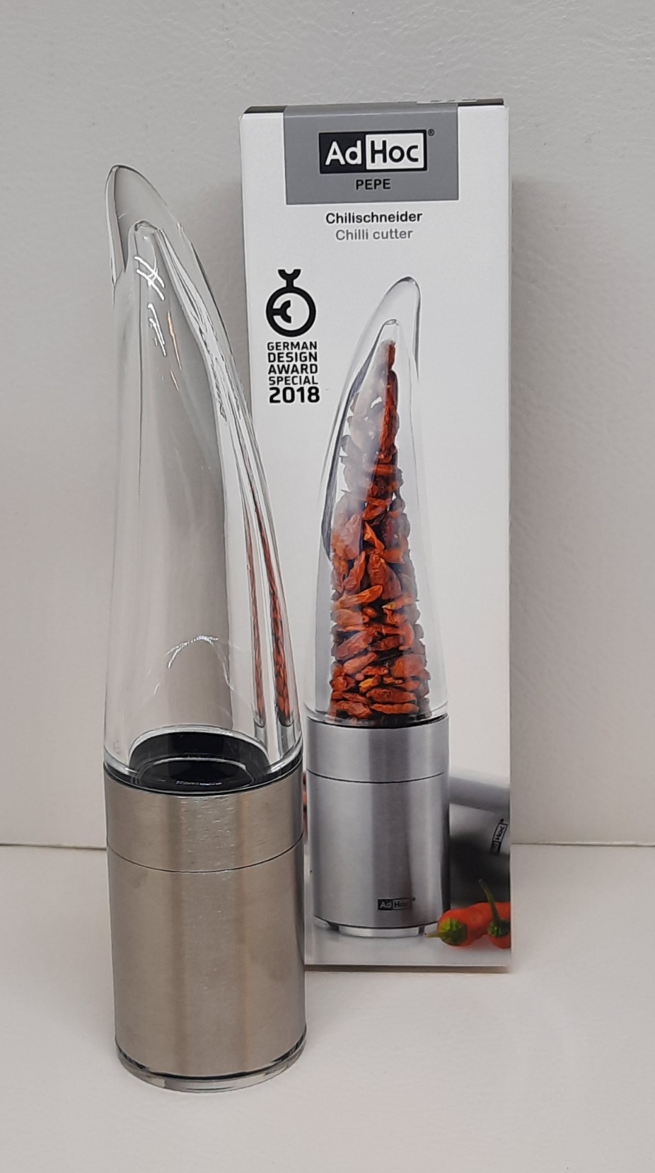 Chilischneider PEPE 20,5 cm mit original Adhoc Schneidwerk 