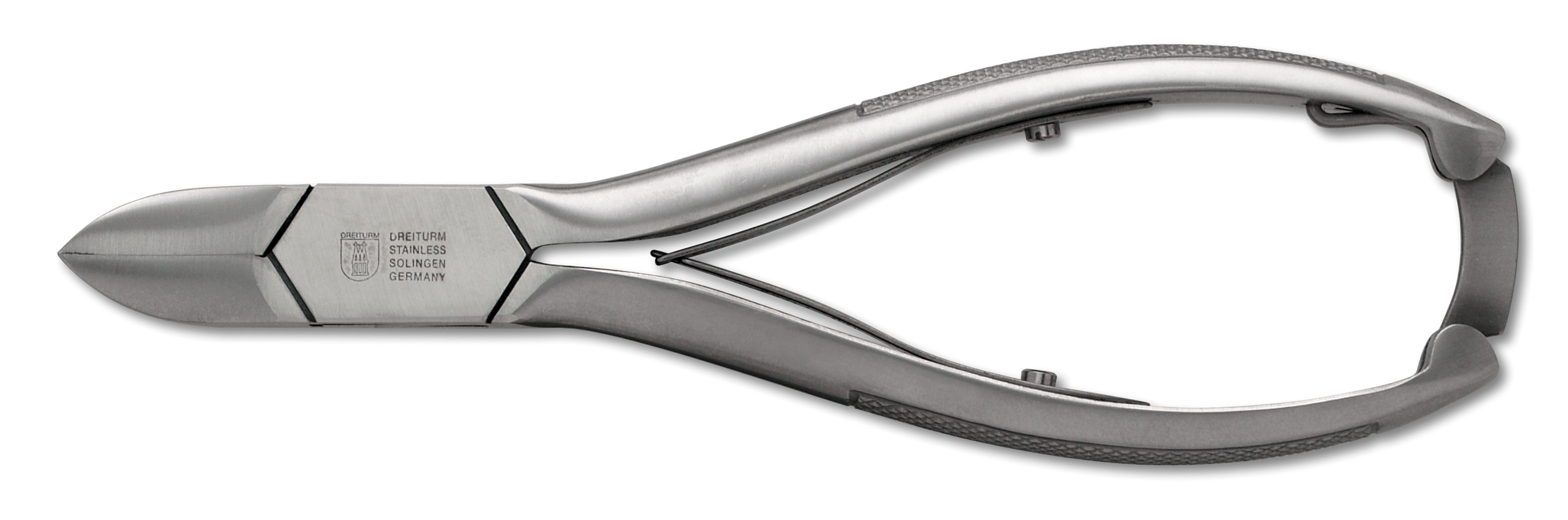 Nagelzange  6 Zoll 15,5cm rostfrei durchgesteckt, doppelte Feder, Verschluss 