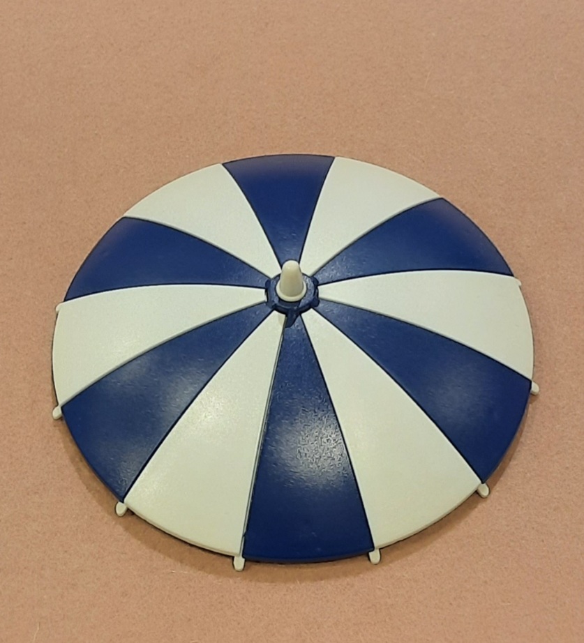 Trinkhalm Deckel blau weiß passend für Gläser bis  zu Ø 11,5 cm 