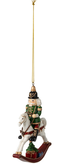 Nusskacker Pferd hängend Winter Kollektion Weihnachten 