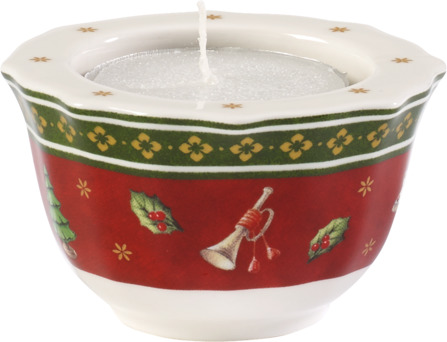 Toy's Delight Teelichthalter rot Porzellan 