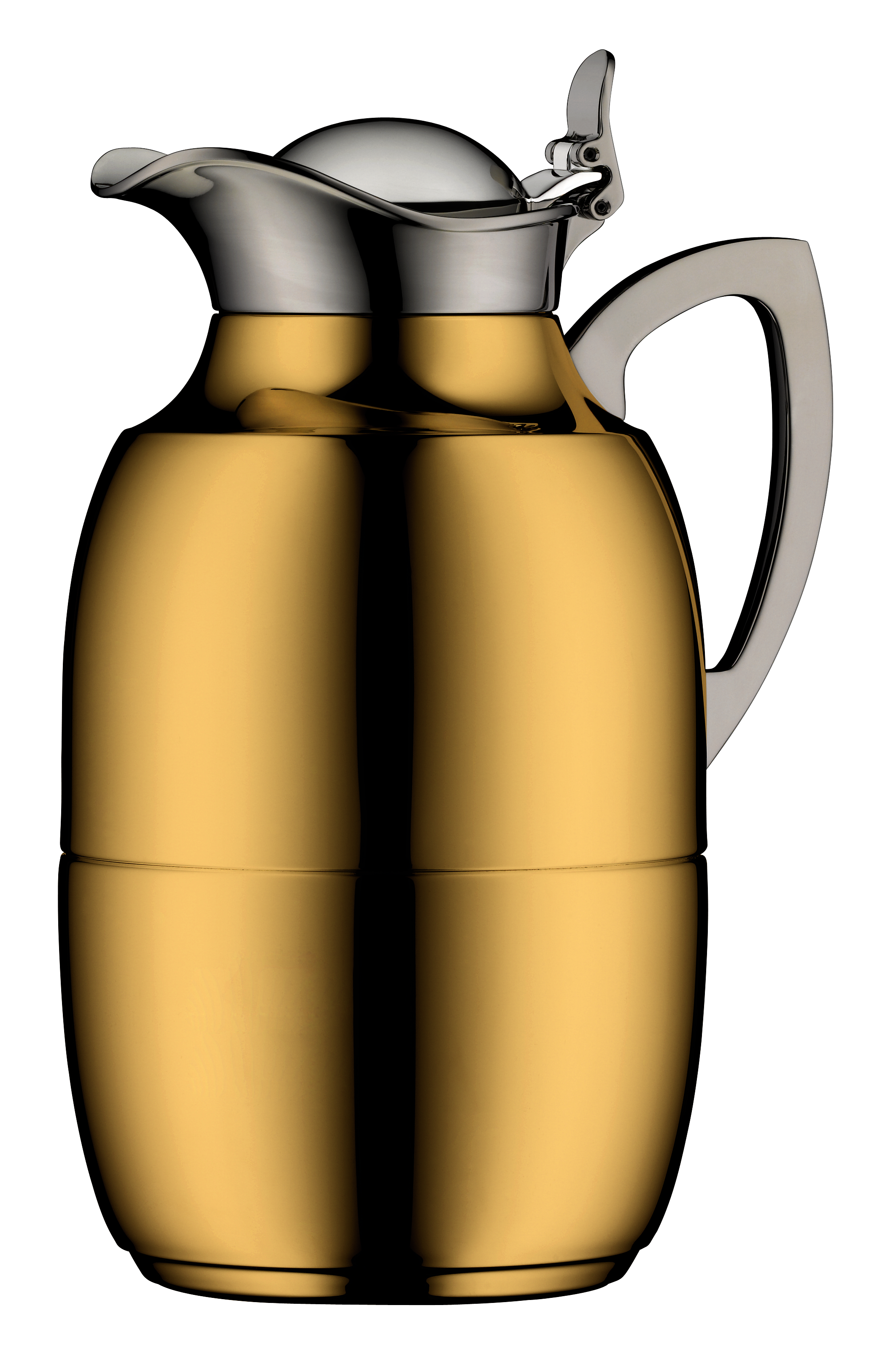 Ilosierkanne JUWEL  gold plated 1,00l hält 12Std. heiß/24Std. kalt 