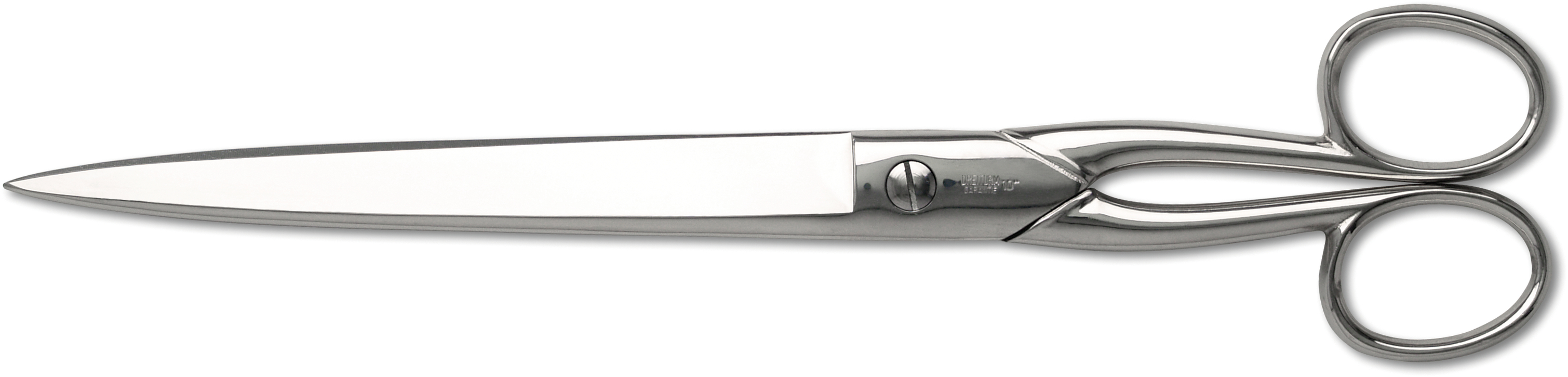 Papierschere 10 Zoll 25,5cm vernickelt